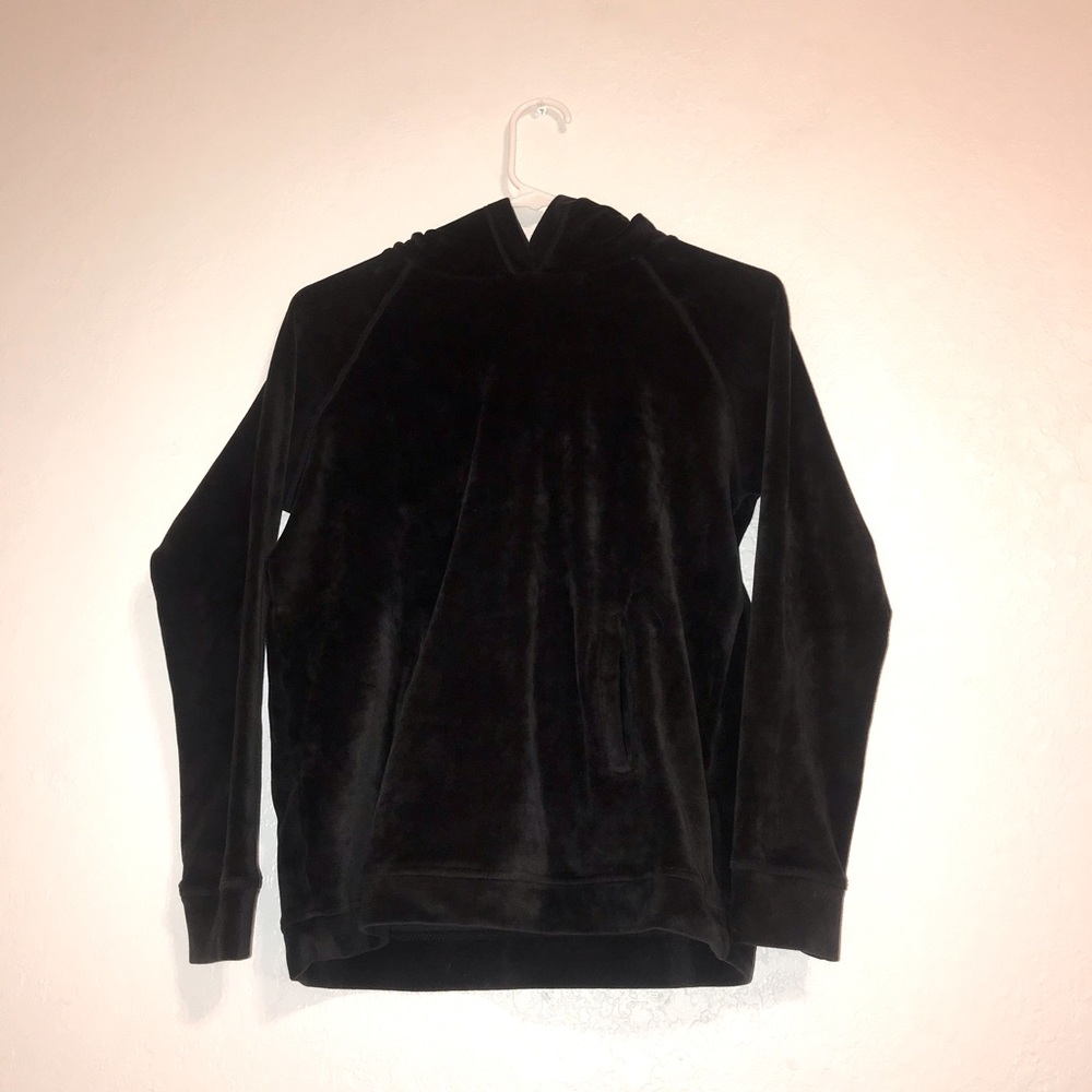 A black hoodie